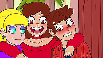 Gravity Falls Parodi Videosunun Ilk Bölümü, Oral Seks Ve Üstte Binme Içerir