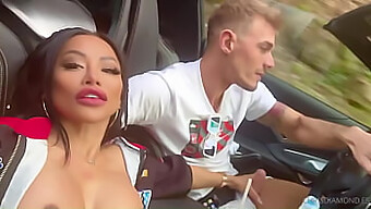 European Brunette Cj Miles'S Insatiable Appetite For Rough Sex And Big Tits