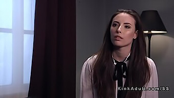 Brunette Tvunget Til At Underkaste Sig Bdsm Og Anal Penetration