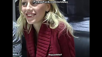 Stunning Blonde Engages In Outdoor Sex In Public