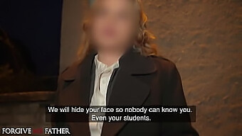 Blonde School Teacher'S Confession And Intense Doggy Style Action In A Van