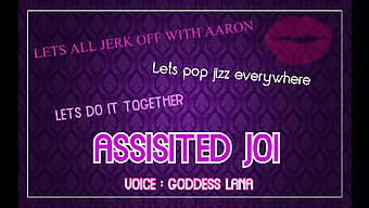 Join Aaron In A Solo Session Of Assisted Pleasure And Reach Climax Together