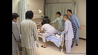 Asian Nurse Indulges In Group Sex And Creampie With Patients