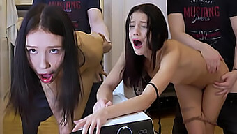 Intense Anal Pleasure Leads To Mind-Blowing Orgasms - Deepthroat And Rough Anal Sex In College Dorm